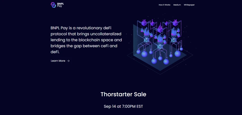 BNPL Pay: The Launch of A Revolutionary DeFi Lending in the Blockchain Space