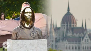 Bitcoin (BTC) Creator Satoshi Nakamoto’s Statue Kept in Budapest