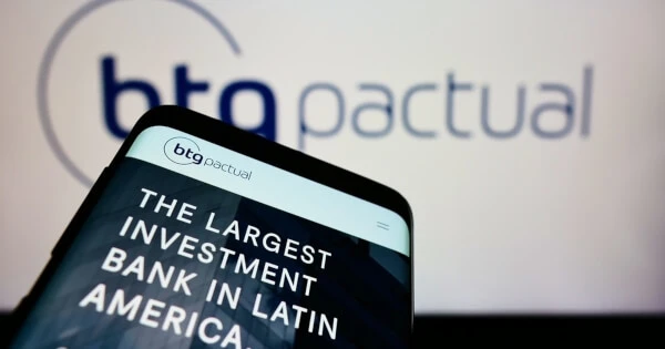 Major Brazilian Investment Bank BTG Pactual Opens Crypto Trading Services to Customers