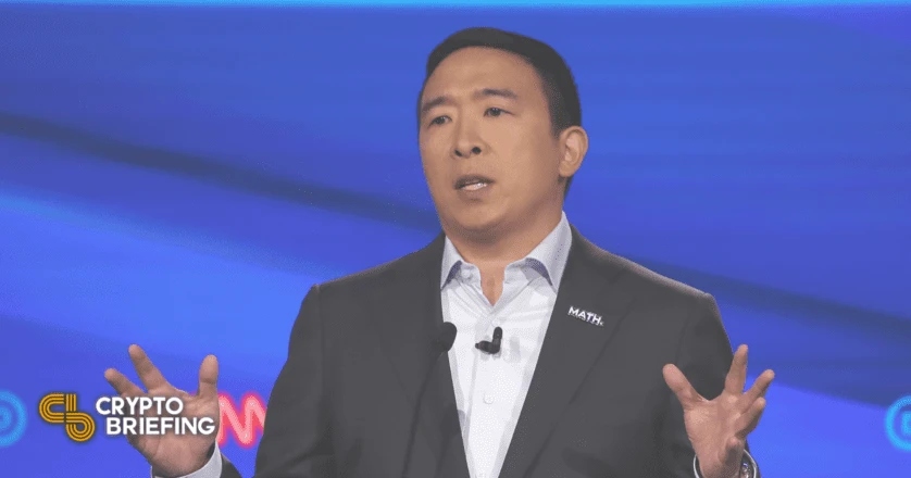 Andrew Yang Wants to Make Forward Party the “Crypto Party”