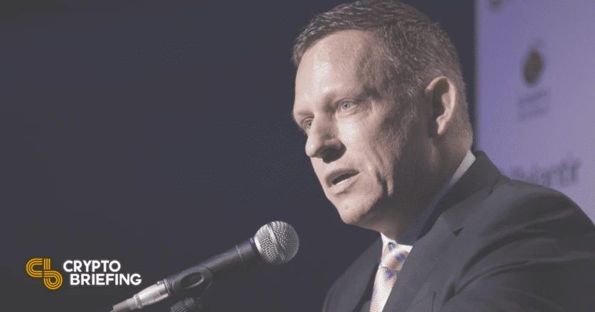 Peter Thiel Calls Bitcoin Surge Sign of a “Crisis Moment”