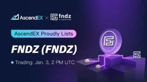 AscendEX Lists FNDZ