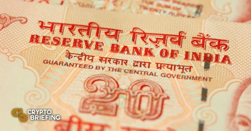 India’s Finance Secretary Says Crypto Will Never Be Legal Tender