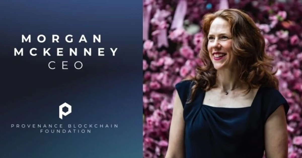 Provenance Blockchain Foundation Names Morgan McKenney as CEO