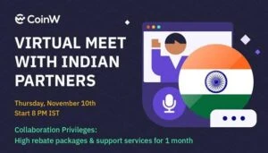 CoinW 5th Anniversary-Global Partners Recruitment Officially Launched in India