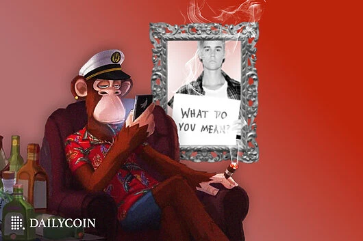 Justin Bieber’s $1.3M Bored Ape Declines 98% As BAYC NFT Floor Price Tumbles