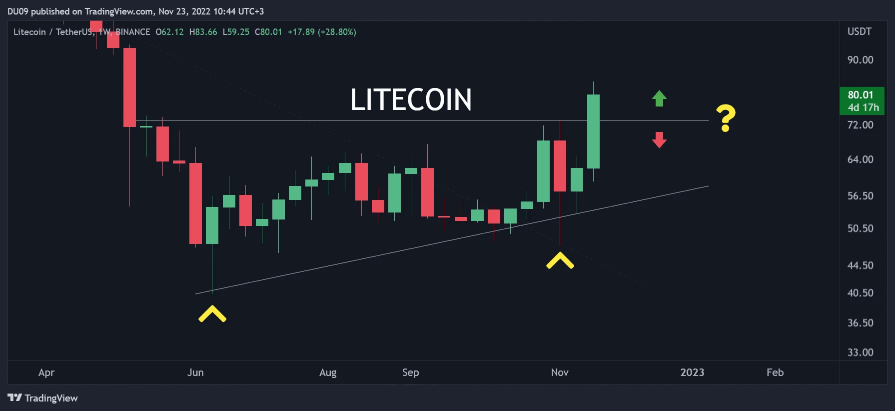 LTC Leads Market Recovery with 29% Gains in 24 Hours (Litecoin Price Analysis)
