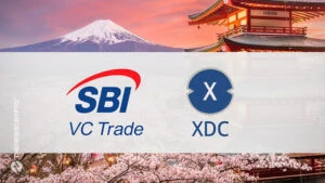 XDC Network Unlocks New Milestone by Partnering with SBI Japan