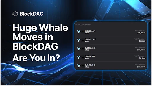 BlockDAGs Leaderboard Sees Massive Activity as Presale Rakes in $3M Overnight Amid QNTs Drop & ApeCoins Potential Boost