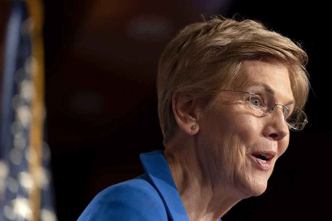 Crypto Hater Elizabeth Warren Begs Fed Chairman To Cut Interest Rates