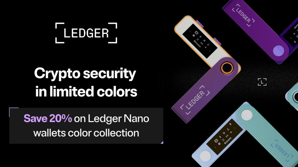 Exciting Summer Promotion: Save 20% on Ledger Nano Color Wallets