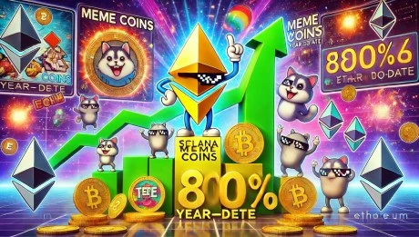 Solana Meme Coins Outperform Ethereum 800% YTD  Top Winners Revealed