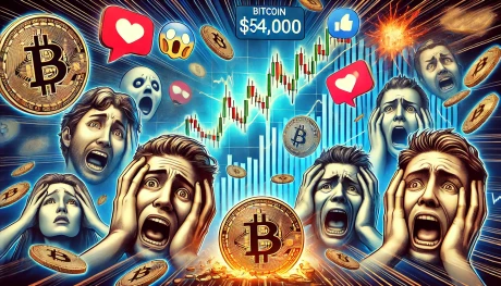 Social Media Screams Sell As Bitcoin Crashes To $54,000: Buy Signal?