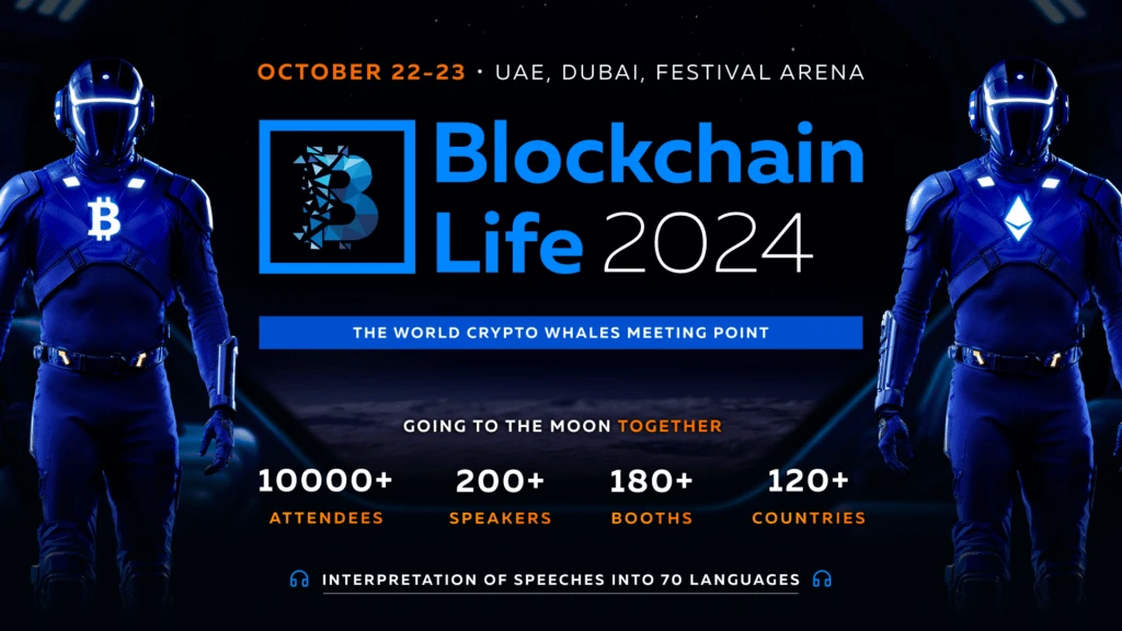 Blockchain Life 2024 in Dubai Unveils First Speakers