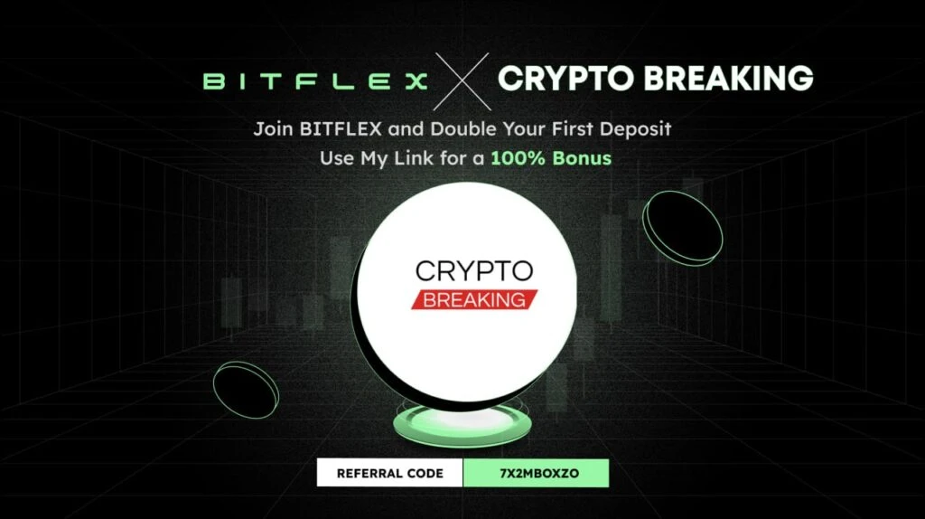 Double Your Deposit with Bitflexs 100% Bonus Campaign: Earn Up to $2,000 in Bonuses!