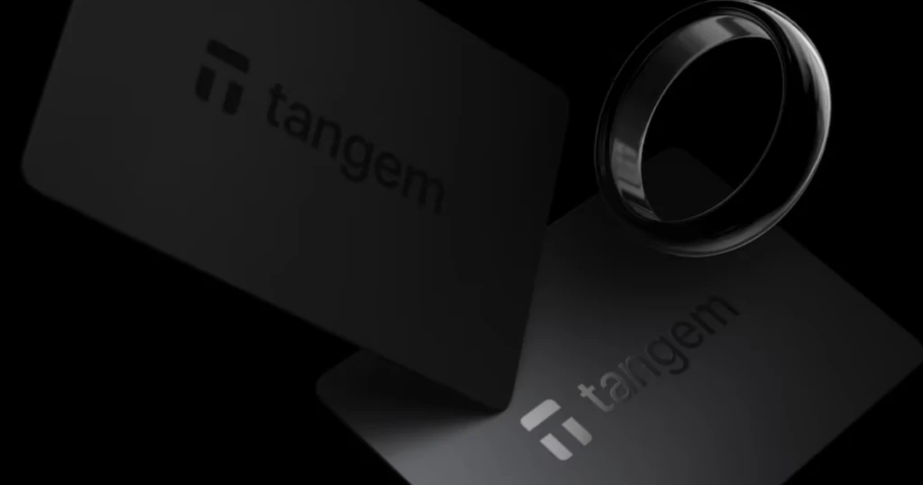 Tangem Launches Worlds First Ring Hardware Wallet
