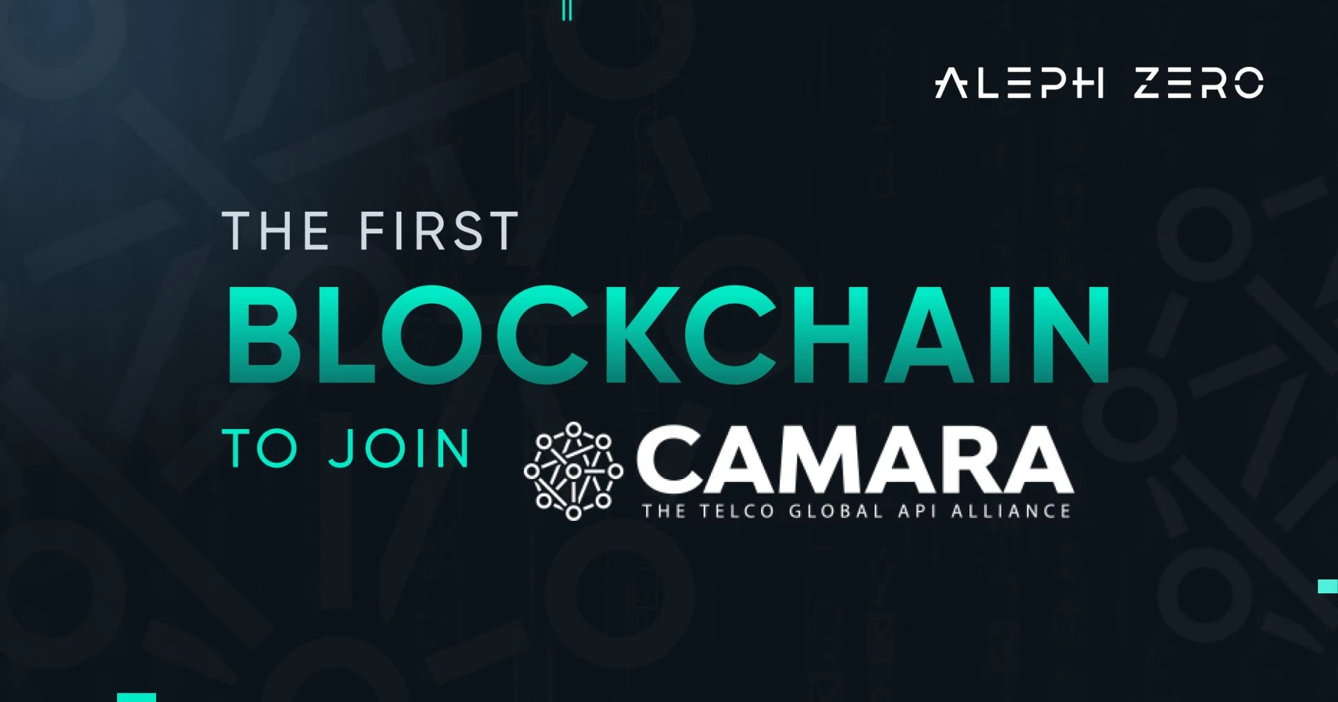 Aleph Zero Joins CAMARA Foundation, Integrating Blockchain With Global Telecommunications Standards