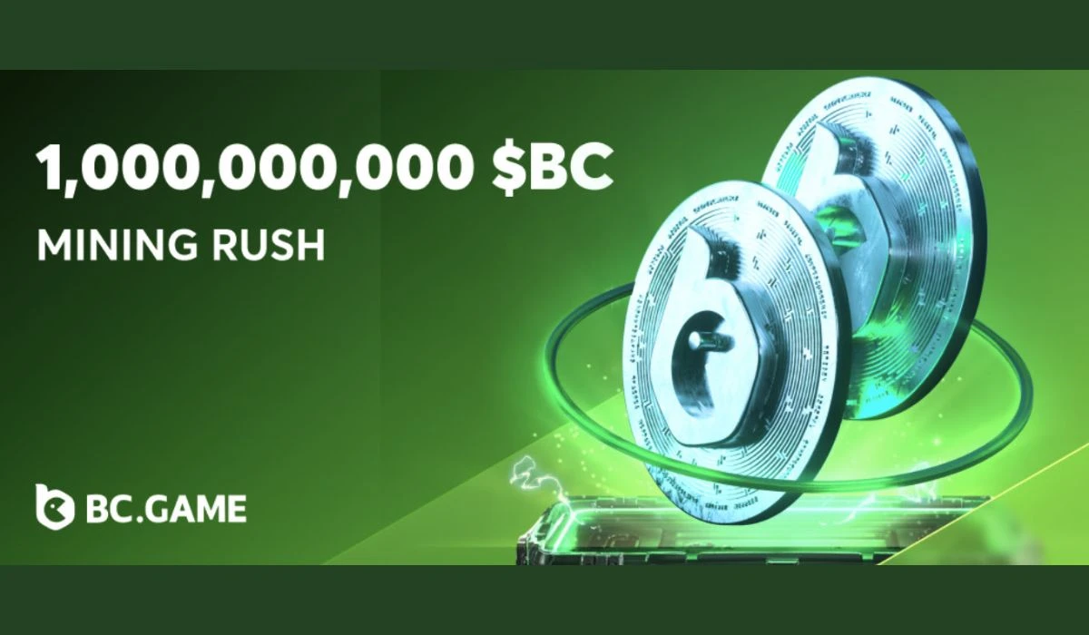 BC.GAME to Launch Its $BC Mining Rush Event, Offers 1 Billion $BC Tokens in Rewards