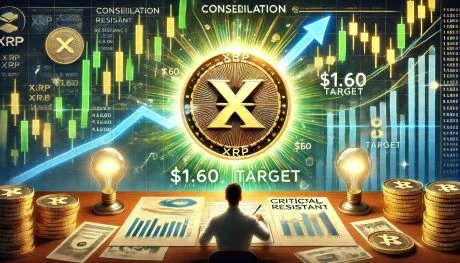 XRP Consolidates Below Crucial Resistance  Analyst Sets $1.60 Target