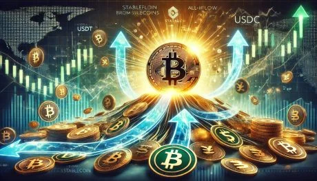 Bitcoin Price Supported By All-Stablecoins Cash Inflow  Data Reveals Strong Correlation