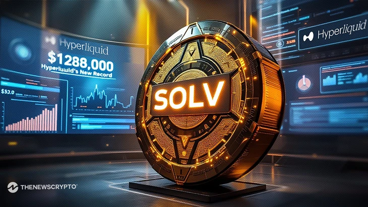 SOLV Sets Record on Hyperliquid Ticker Auction With $128,000 Bid Price