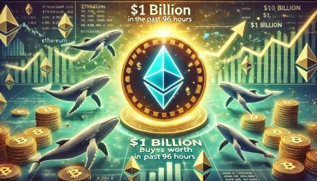 Ethereum Whales Bought $1 Billion ETH In The Past 96 Hours  Details