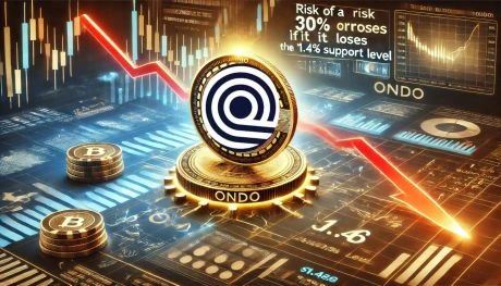 ONDO Faces 30% Correction Risk If It Loses $1.46 Support  Top Analyst
