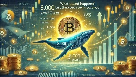 Bitcoin Whale Moves 8,000 BTC Aged 5-7 Years  What Happened Last Time