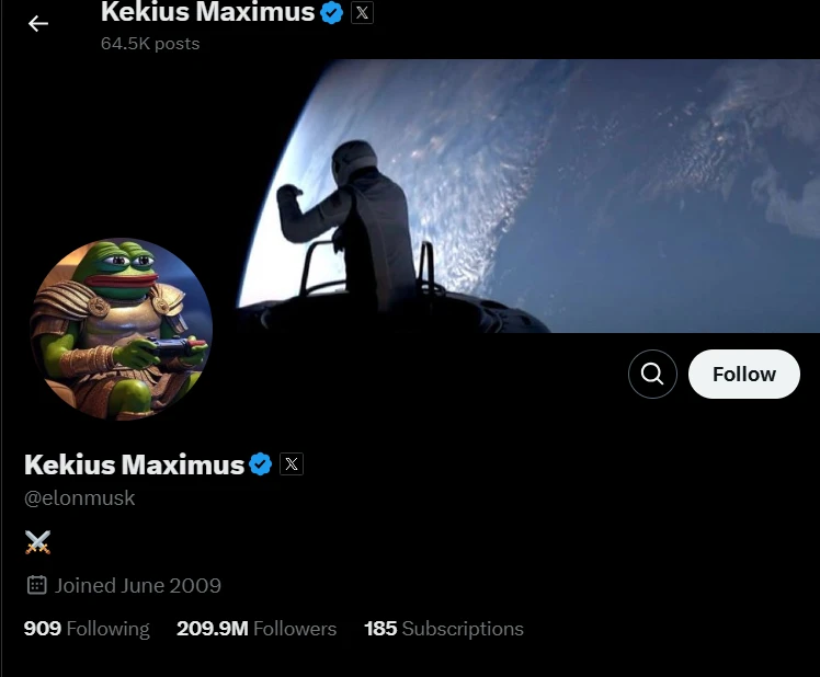 Elon Musk Sends Kekius Maximus Coins Flying With X Stunt: Heres Whats Happening