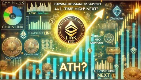 Chainlink Tunrns Resistance Into Support  ATH Next?