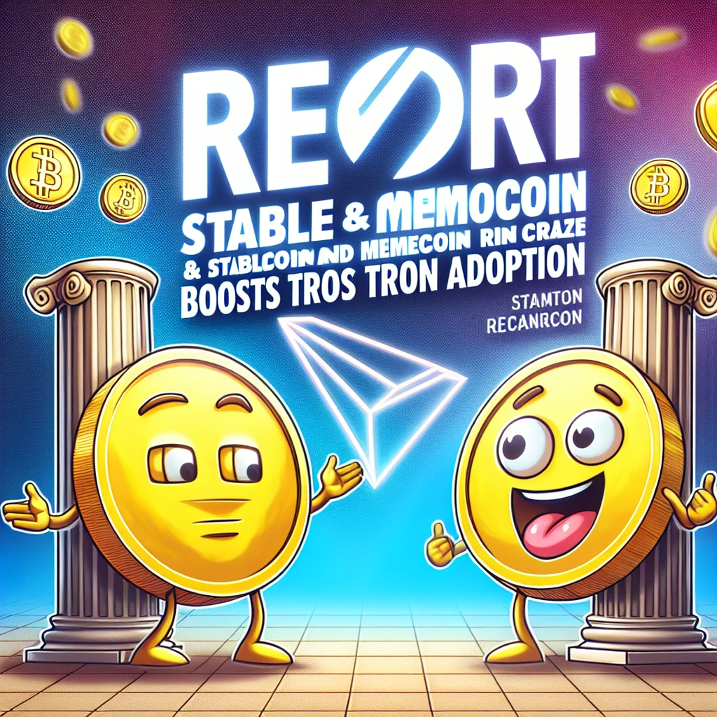 Report: Stablecoin and Memecoin Craze Boosts Tron Adoption