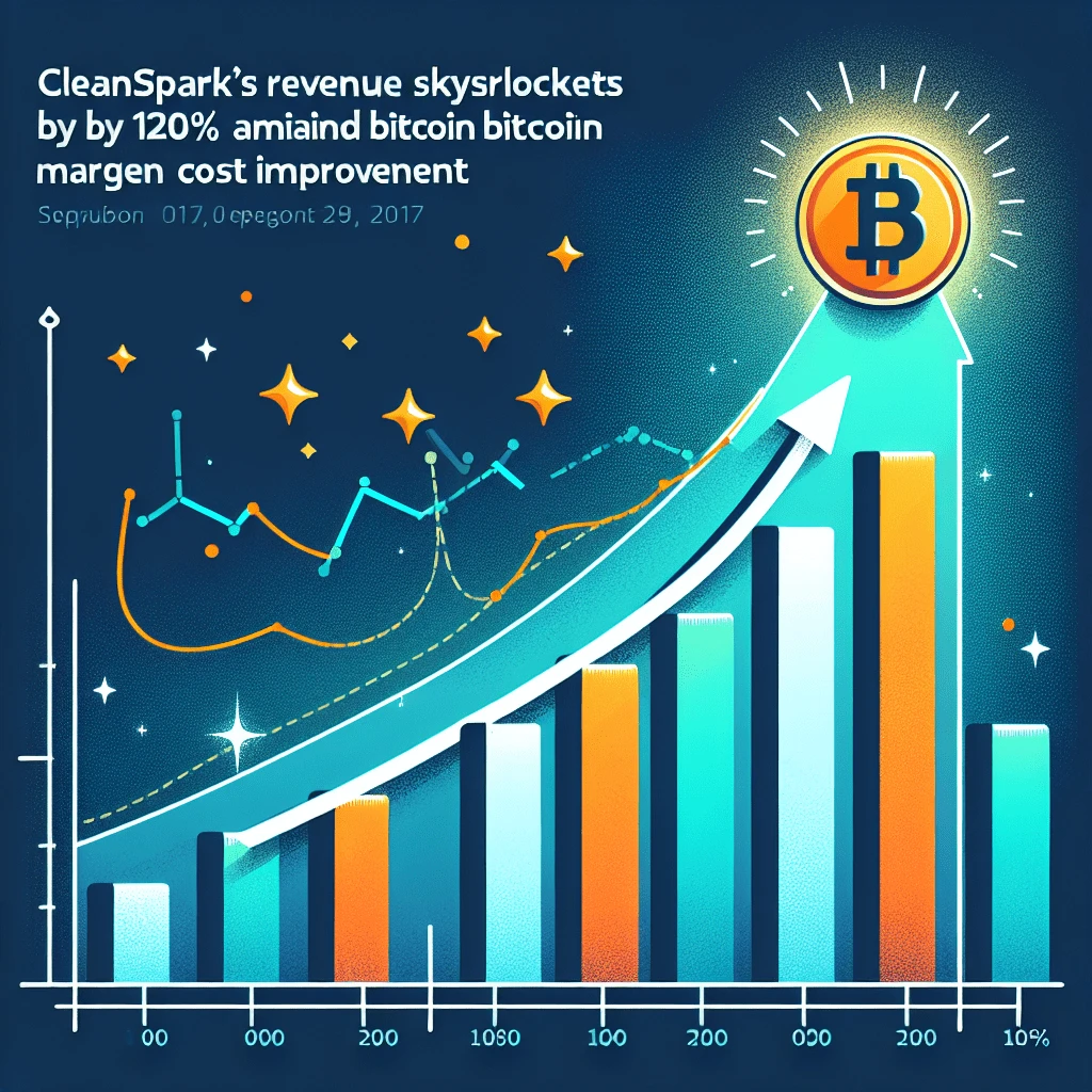 CleanSparks Revenue Skyrockets by 120% Amid Bitcoin Margin Cost Improvement