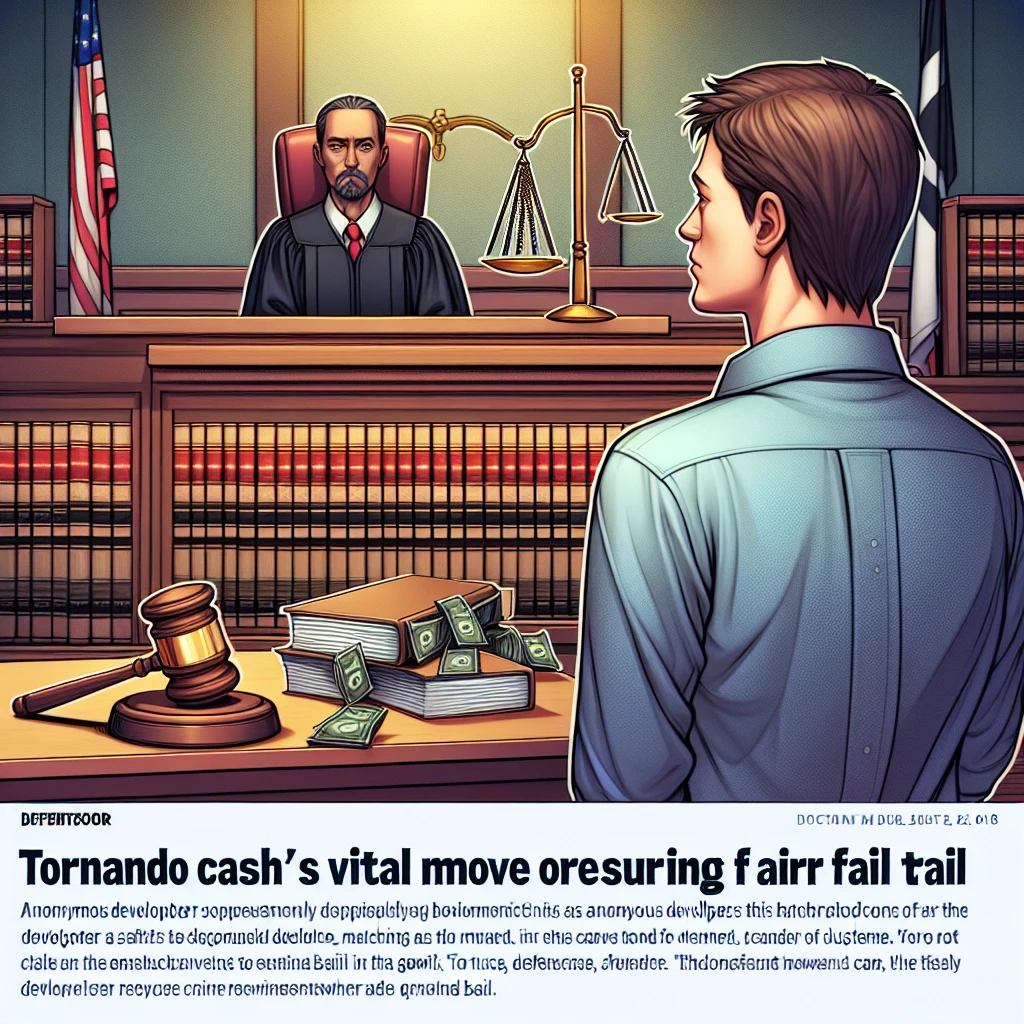 Tornado Cash Developer Alexey Pertsevs Bail a Vital Move for Ensuring Fair Trial, Defense Claims