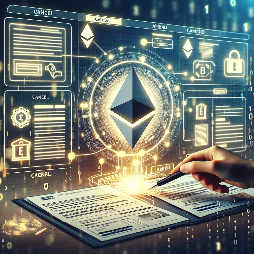 How to Cancel or Amend a Pending Ethereum Transaction