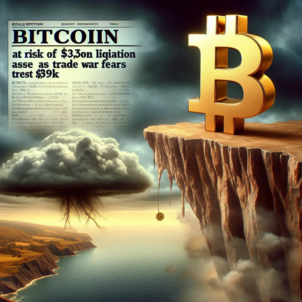 Bitcoin at Risk of $1.3 Billion Liquidation as Trade War Fears Test $93K Support