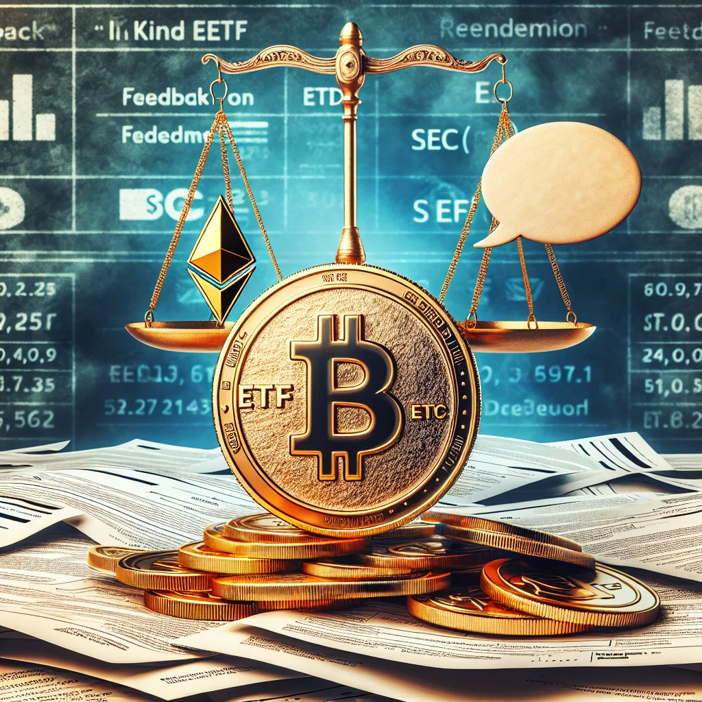 SEC Requests Feedback on In-Kind Redemption Option for Bitcoin and Ether Exchange-Traded Funds (ETFs)