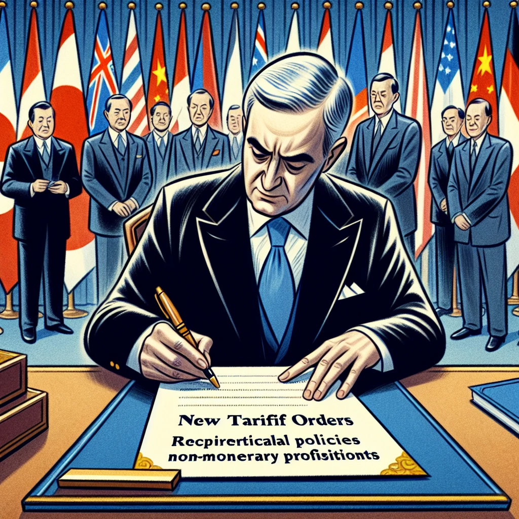 Trump signs new tariff order with reciprocal policies and non-monetary provisions