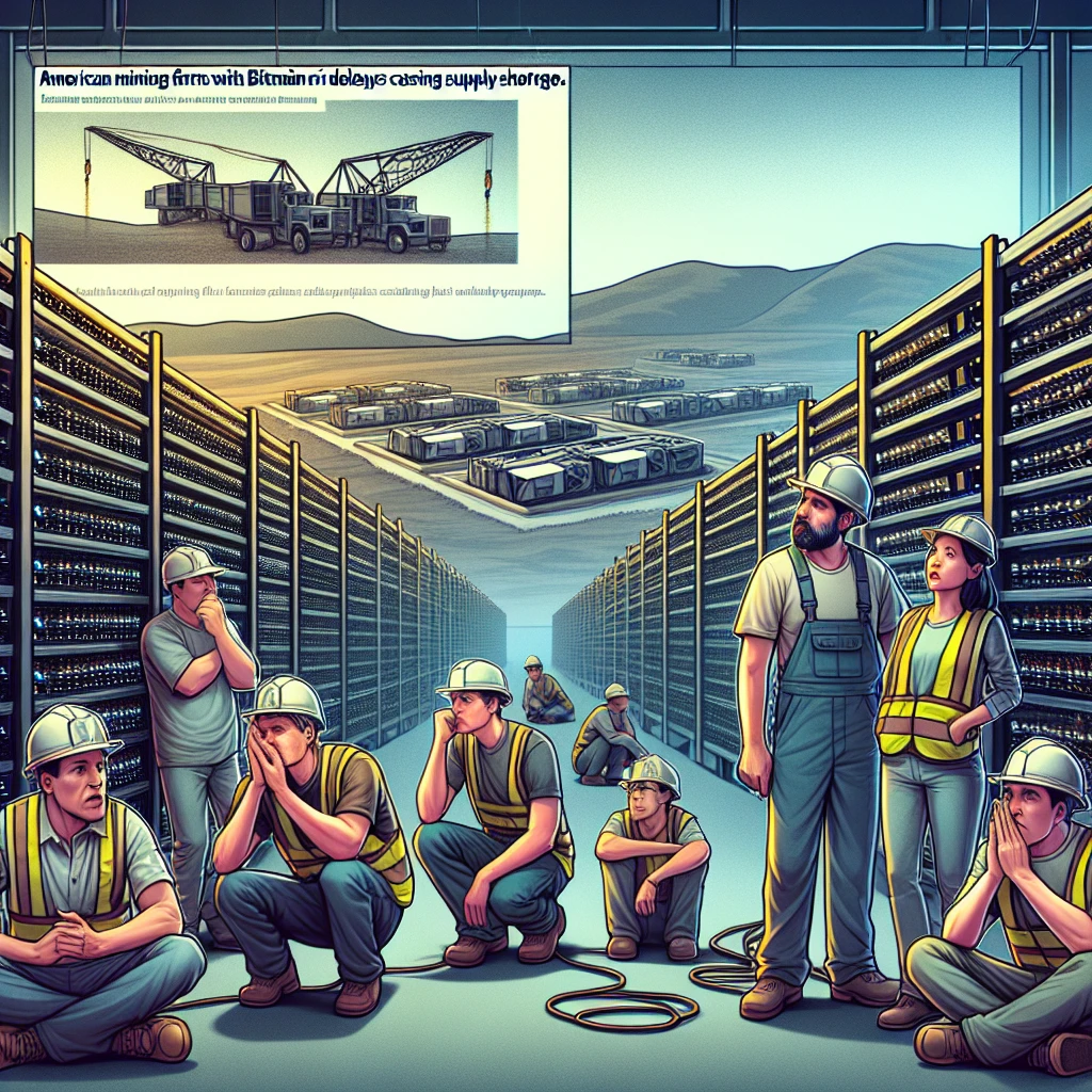 American Mining Firms Struggle with Bitmain Shipment Delays Causing Supply Shortages