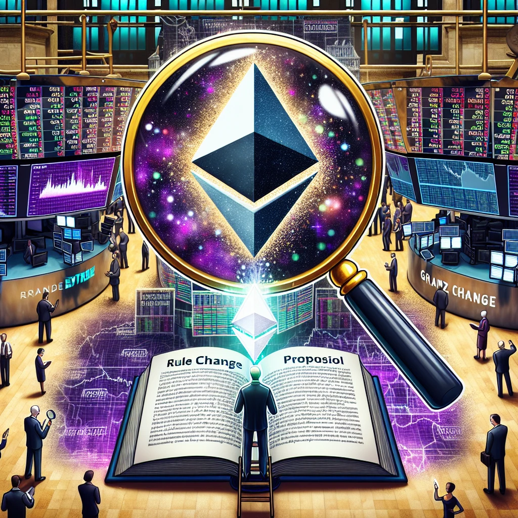 NYSE Seeks Approval for ETH Staking on Grayscales Spot Ether ETFs  Rule Change Proposal