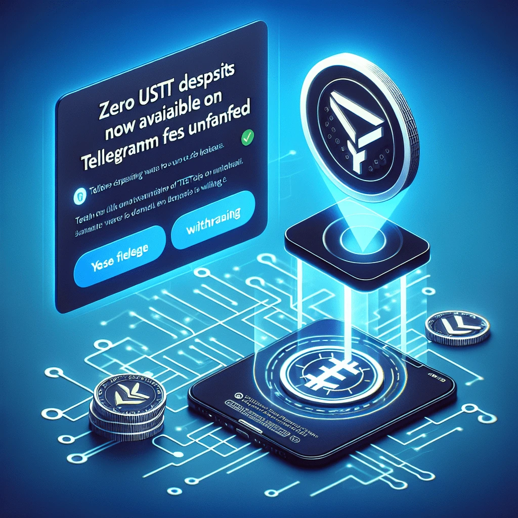 Zero-Fee USDT Deposits Now Available on Telegrams Wallet; Withdrawal Fees Unchanged