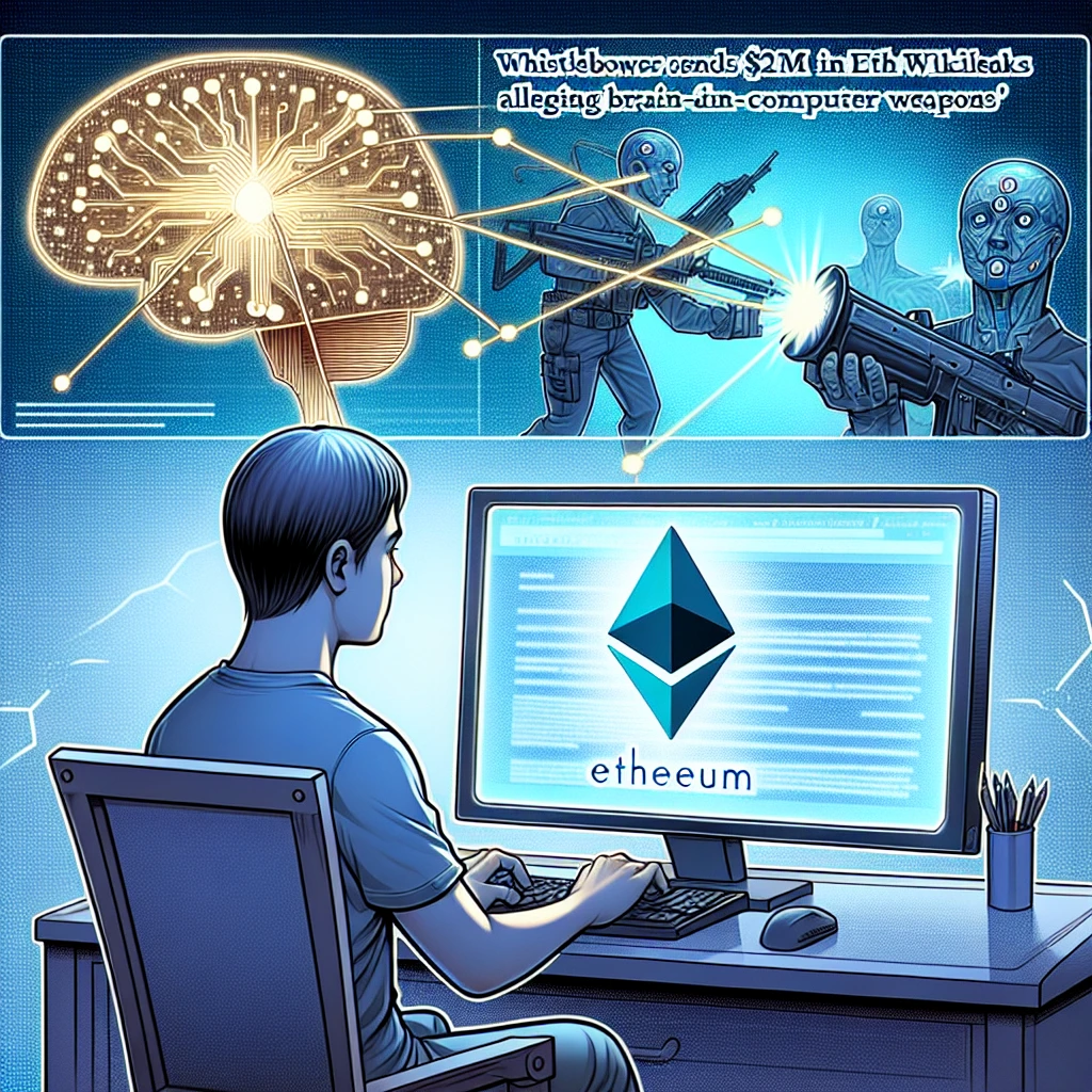 Whistleblower Sends $2M in ETH to WikiLeaks Alleging Brain-Computer Weapons