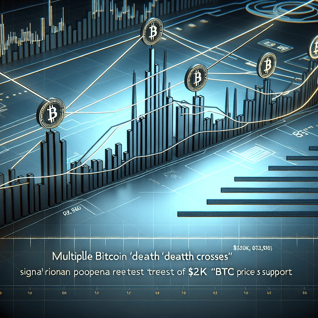 Multiple Bitcoin death crosses signal potential retest of $92K BTC price support
