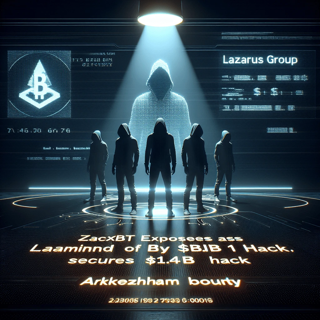 ZachXBT Exposes Lazarus Group as Masterminds of Bybit $1.4B Hack, Secures Arkham Bounty