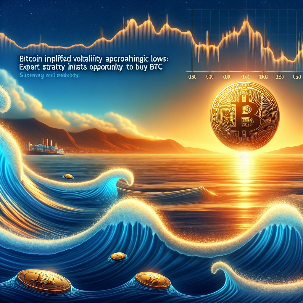 Bitcoin Implied Volatility Approaching Historic Lows: Expert Strategy Indicates Opportunity to Buy BTC