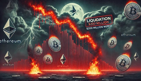 $200 Million In Crypto Longs Wiped Out As Altcoins Crash To Start Week