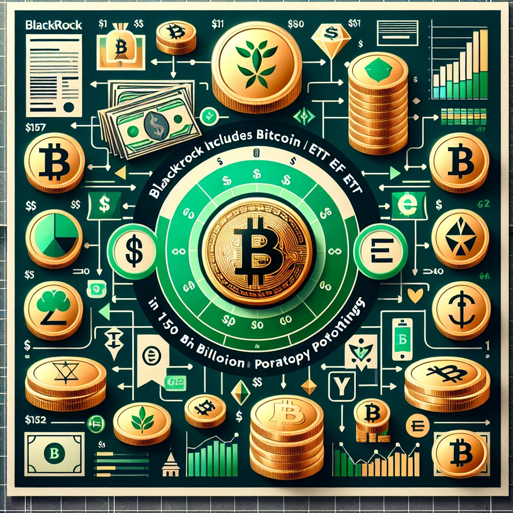 BlackRock Includes Bitcoin ETF in $150 Billion Model Portfolio Offering