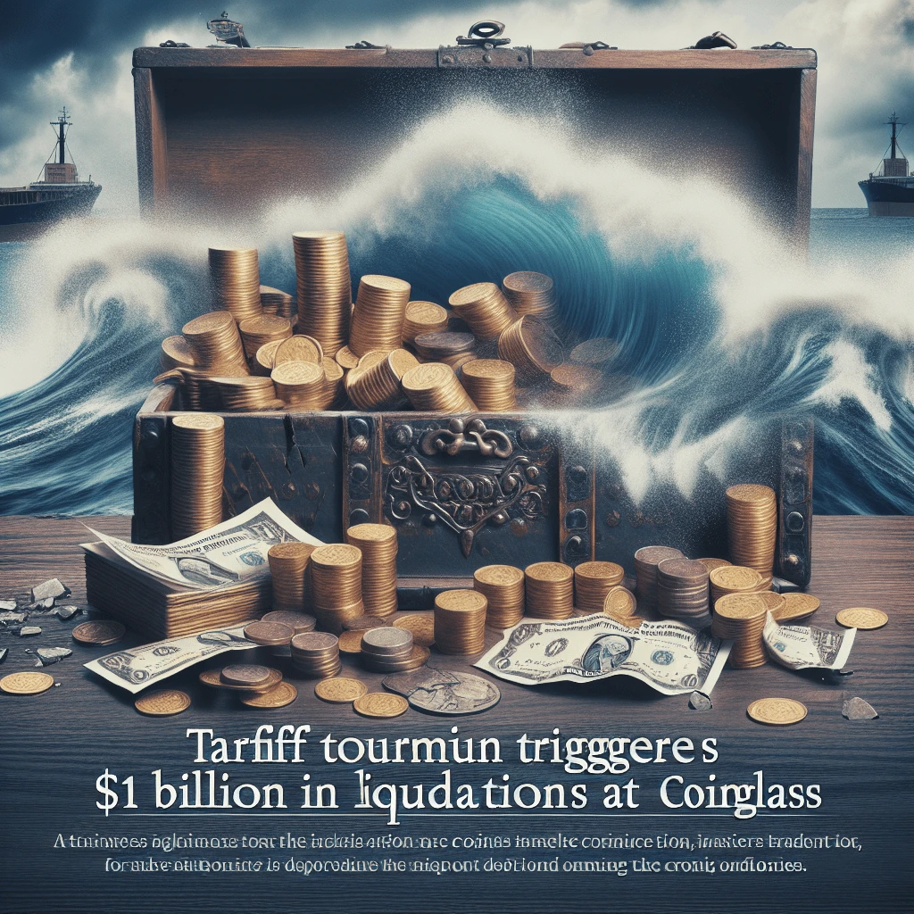 Tariff Turmoil Triggers $1 Billion in Liquidations at CoinGlass