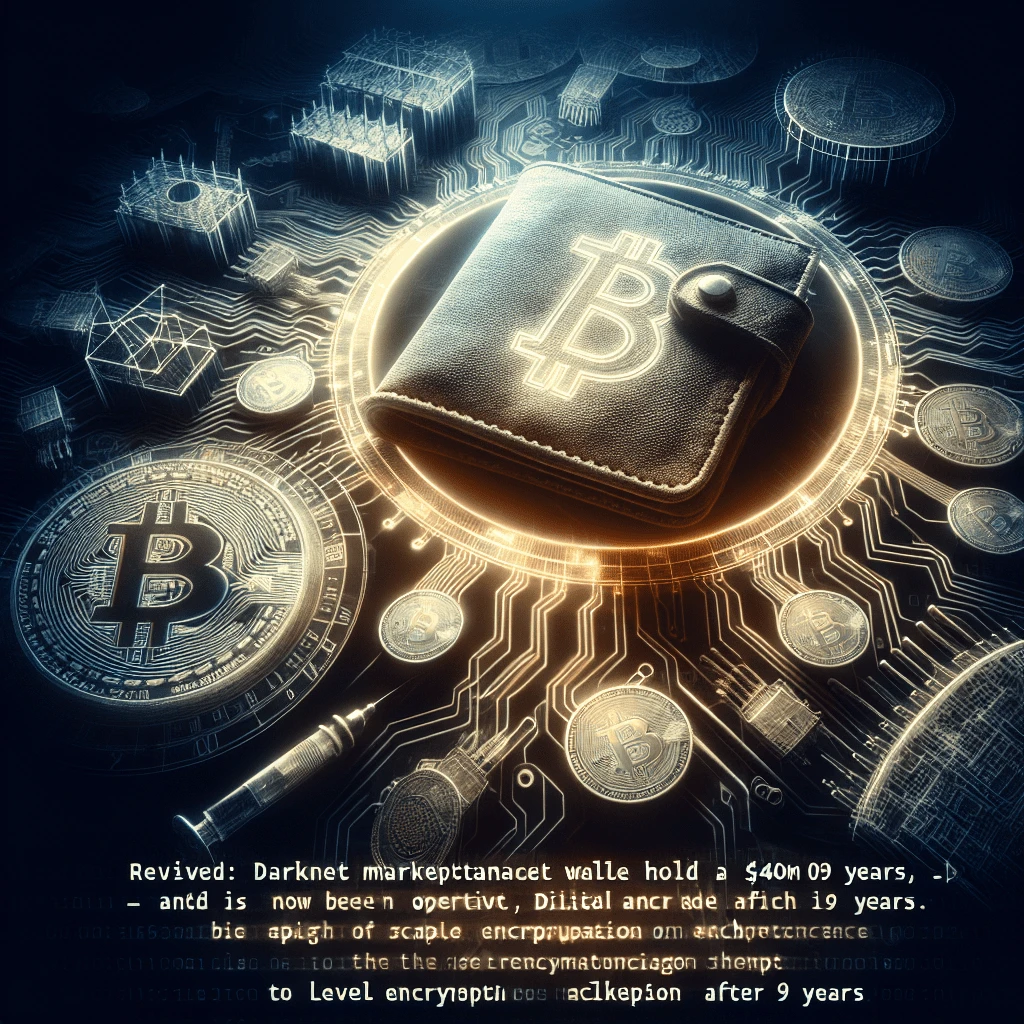 Revived: Darknet Marketplace Wallet Holds $400M in Bitcoin After 9 Years
