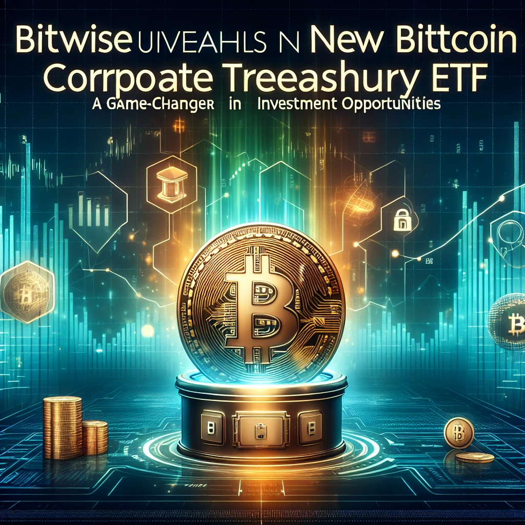 Bitwise Unveils New Bitcoin Corporate Treasury ETF: A Game-Changer in Investment Opportunities