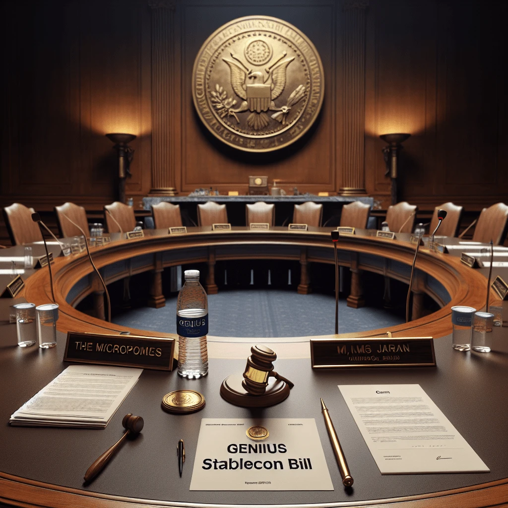 Senate Banking Committee Propels GENIUS Stablecoin Bill Forward